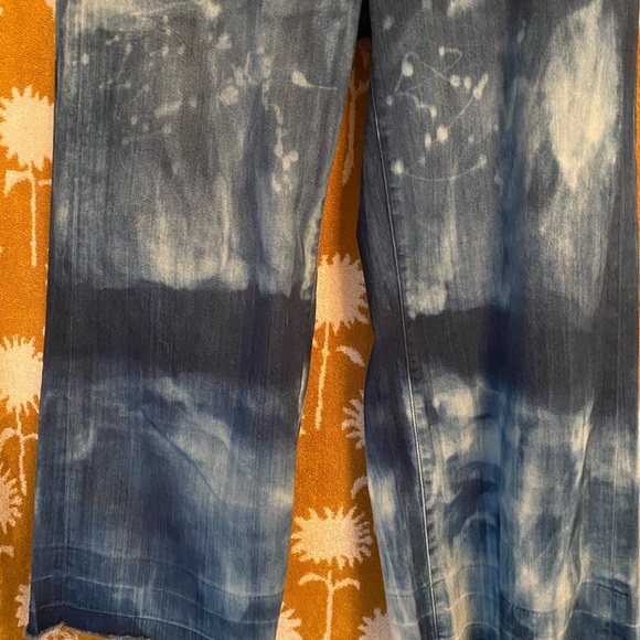 Liverpool 2%spandex cropped wide leg jeans - Picture 3 of 6